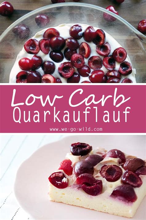 quarkauflauf low carb proteinpulver|Low Carb Quarkauflauf mit Kirschen und Vanille